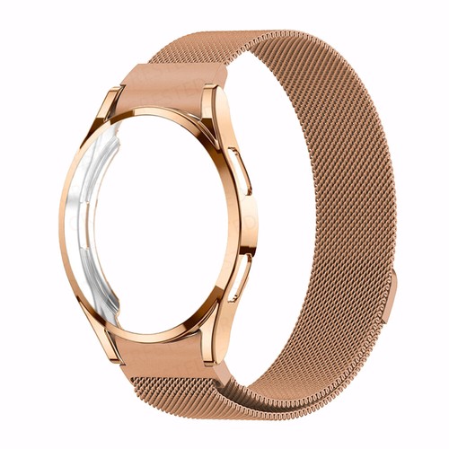 For Samsung Galaxy Watch 6 5 Pro Waterproof Case+Magnetic Milan Watchband40/44mm - Picture 10 of 18