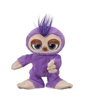 FIFI The Purple Flossing Sloth DANCING PLUSH by Zuru Pets Alive TESTED WORKS