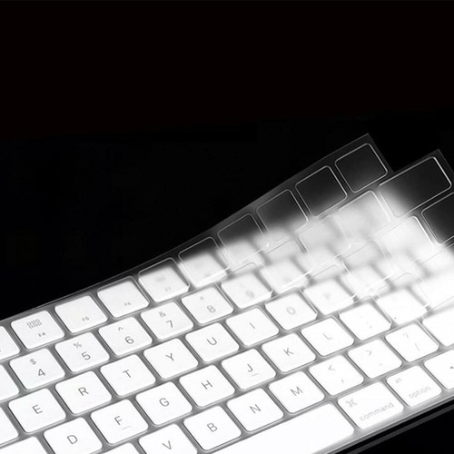 TPU Keyboard Cover Skin Protector For iMac 24" bar Magic Keyboard L6E5 - Afbeelding 6 van 12