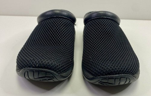MERRELL MOC Primo Breeze Womens Black Mesh Slip On Mules Shoes US 7 J63302 EUC - 第 5/10 張圖片