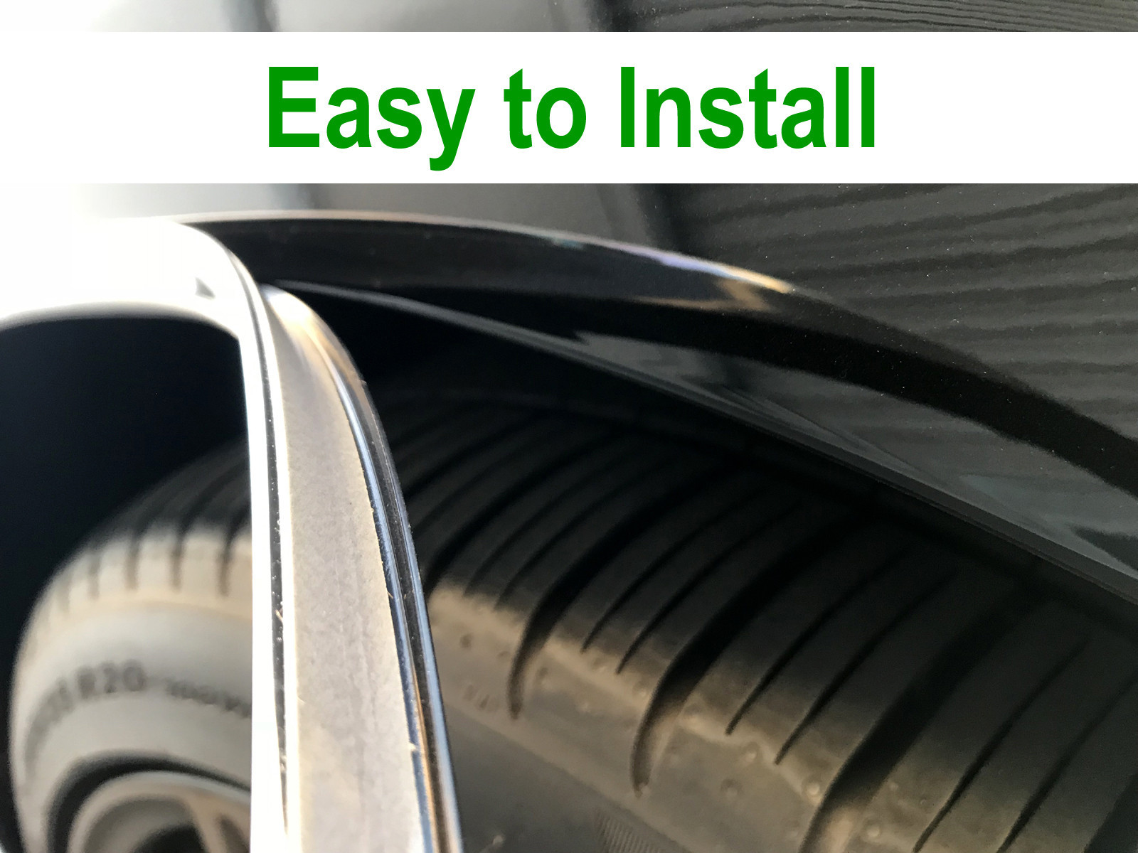 Fit 20032018 NISSmodels LShape Chrome Wheel Well Fender Trim Molding