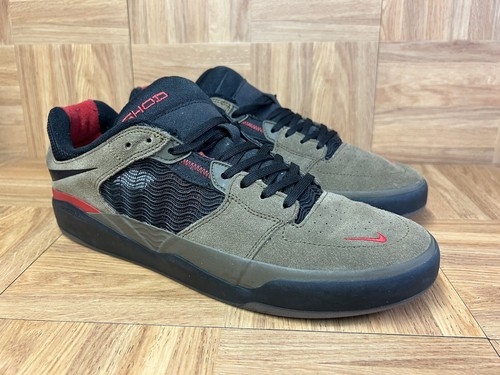 RARE🔥 Ishod Wair × Nike SB Light Olive Sz 12 DC7232-300 Sneakers Shoes Men's - 第 2/13 張圖片