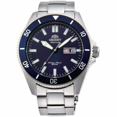 Orient Mako III Automatic Blue Dial Steel Bracelet Men's Orient Mako III Automatic Blue Dial Steel Bracelet Men's