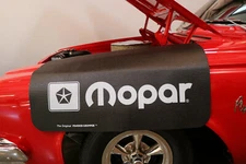 Mopar Pentastar Logo Black Fender Gripper Cushion Protective Fender Cover FG2201