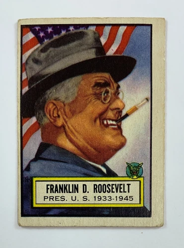 1952 Topps Look-N-See #1 Franklin D. Roosevelt  123E