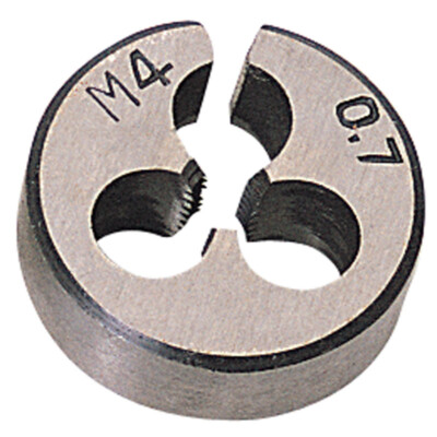 Draper 4 mm M4 x 0,7 Kreismatrize 13/16 Zoll Außendurchmesser Kohlenstoffstahl 83807