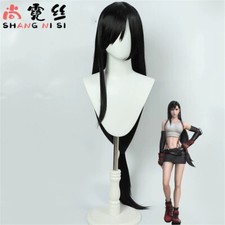 Final Fantasy VII Rebirth Tifa Lockhart Wigs Cosplay Party Heat Resistant Wig