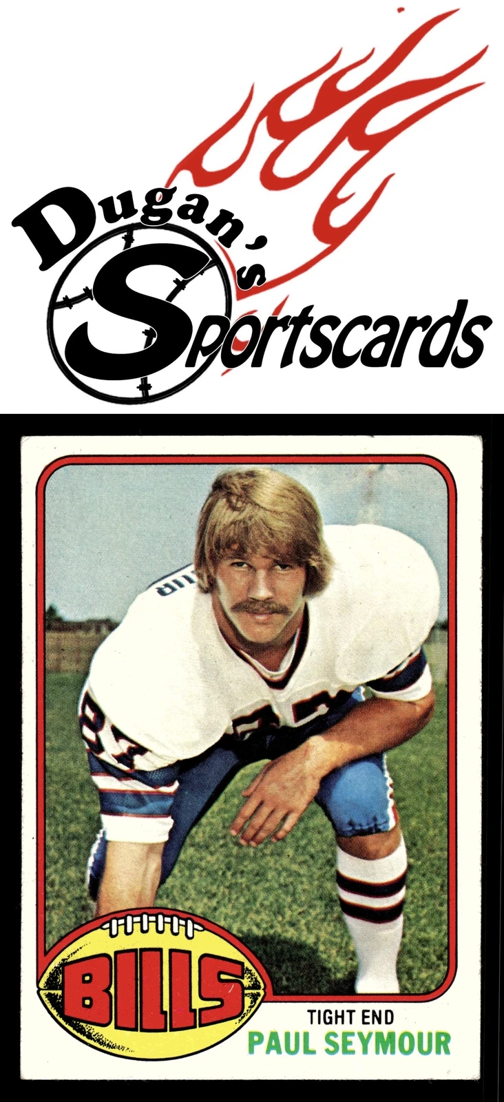 1976 Topps #489 Paul Seymour