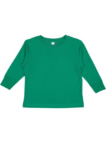 Rabbit Skins RS3302 Toddler Long Sleeve Fine Jersey Tee Stylish T-Shirt - Picture 8 of 19