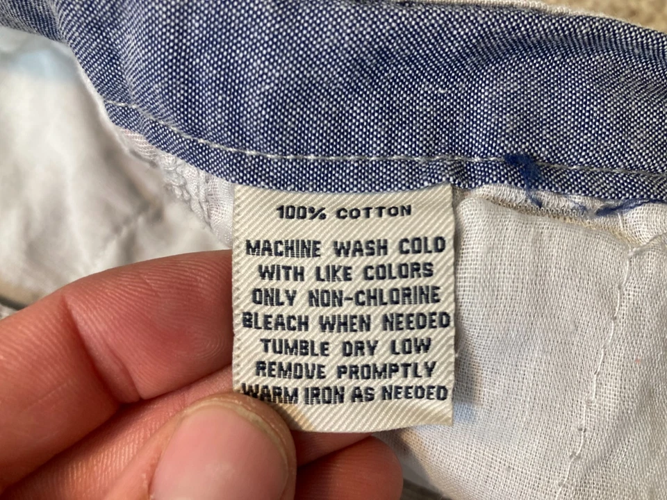 Pantalones Cortos Bermudas Islandia Para Hombres Talla 30 Marfil Blanco Algodón Informales Tropicales Foto 4 de 4