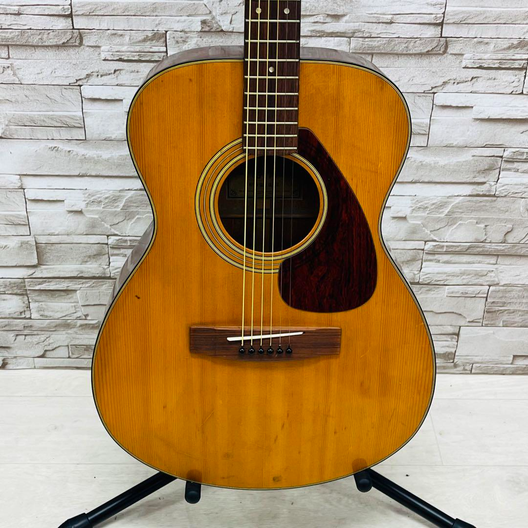 YAMAHA's FG-170 Acoustic Guitar 1970s brown Label With Hard YAMAHA's FG-170 Acoustic Guitar 1970s brown Label With Hard