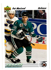 1990-91 Upper Deck Hockey Pat Macleod Base Card #578   