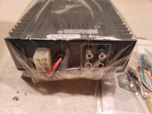ALPHASONIK MAS 1060 AUTO CAR STEREO BASS AMPLIFIER Rare Vintage Old School - Picture 9 of 11