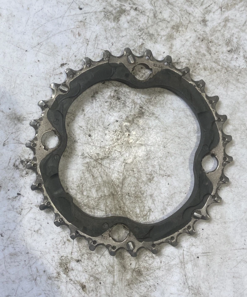 Shimano XT SG-X 30T Chain Ring 10 Speed 104 BCD Chainring Mountain MTB Dowhill - Image 2 of 2