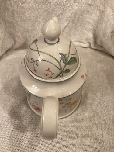 Villeroy & Boch Albertina Coffee Tea Pot 5 1/8" 5 cup Vtg Germany Porcelain EUC - Picture 3 of 7