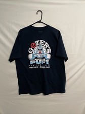 Ghostbusters Gozer s House Of Puft NYC Get Puft Stay Puft Blue T Shirt Mens XL