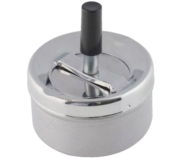 Metall Drehaschenbecher Aschenbecher Windaschenbecher Ascher DrüCkeraschenbecher-image