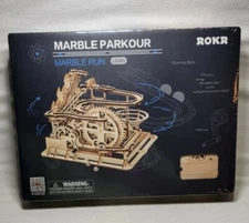 ROKR Marble Parkour Marble Run Wooden Puzzle Kit  - LG501