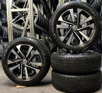 4 Original VW Winter Wheels Dublin 205/55 R16 91H Golf 7 VII 5G
