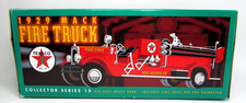 Vintage Texaco 1929 Mack Fire Truck Bank 1998 15th in Series F415 Ertl B