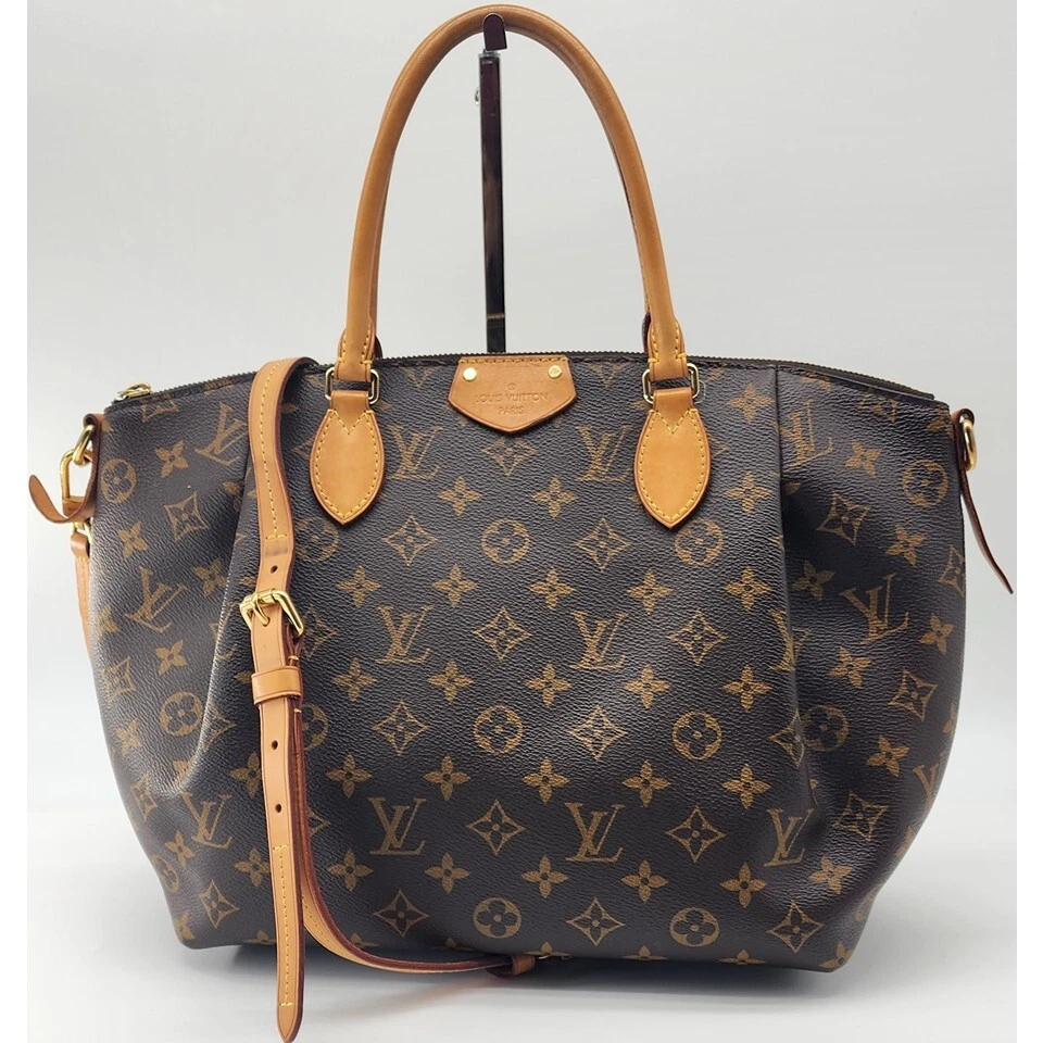 Louis Vuitton Brown, Pattern Print Monogram Turenne GM