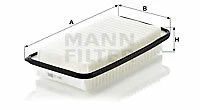 MANN-FILTER C 3230 Air Filter for Toyota