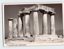 Postcard Temple Of Apollo Old Corinth Greece
