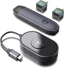 Transmitter/Receiver Wireless HDMI 4K, 2160P, Plug & Play Portable 2.4G/5G, S174