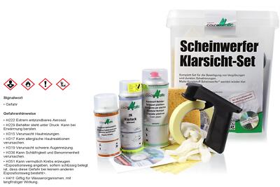 7x Original ColorMatic Scheinwerfer Klarsicht Set Reparaturset Streuscheibe