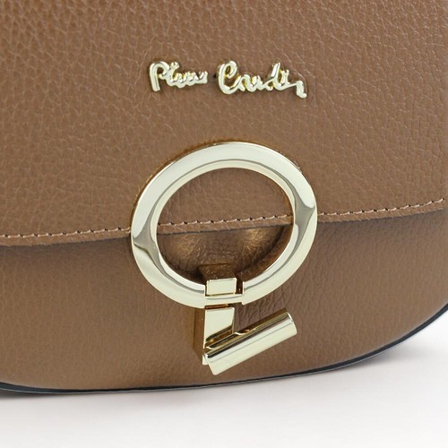 Borsetta donna Pierre Cardin borsa in vera pelle dollaro firmata made in Italy - Foto 19 di 28