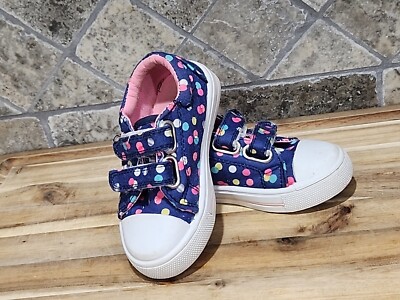 Girls Cute Sneakers Non-Slip Flats Breathable  Comfort Kids 6 M Hook & Loop