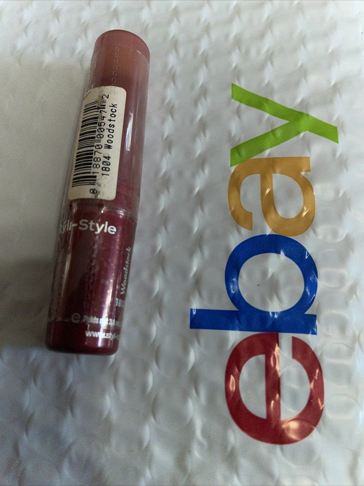 SEALED Styli-Style hip stick Lipcolor 1804 WOODSTOCK fullsize DISCONTINUED - Image 2 of 3