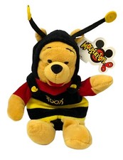 Mouseketoys Disney Winnie the Pooh Bumble Bee Mini Bean Bag Plush Bear Costume