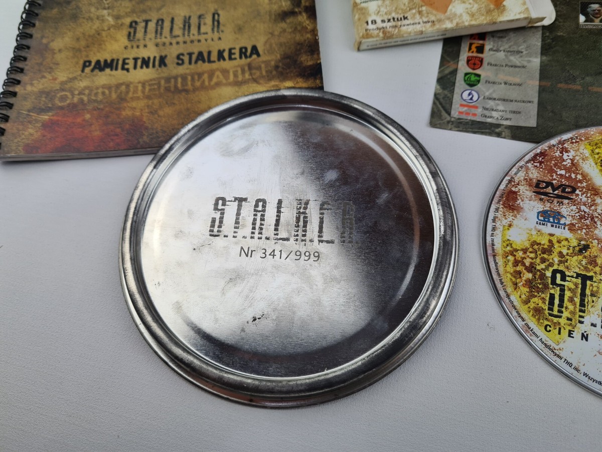 STALKER SHADOW OF CHERNOBYL PC VERY RARE POLISH COLLECTOR'S