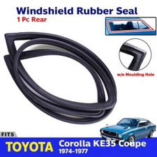 Windshield Rubber Seal Weatherstrip Rear Fits Toyota Corolla KE35 Coupe 1974-77