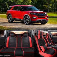 For Ford Explorer St Sport Full Set Car Seat Covers Front Rear 5 Sits Cushion