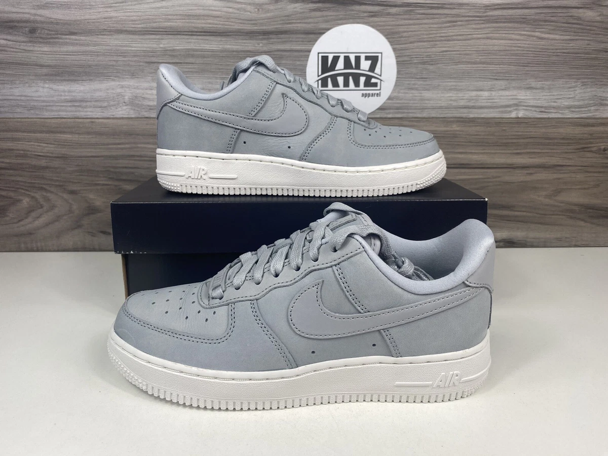 (WMNS) Nike Air Force 1 Premium 'Wolf Grey' (AF1/Skate/Low Top/Non-Slip/Wear-resistant/Shock-absorbing) DR9503-001 US 5