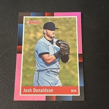 2022 Panini Donruss Retro 1988 Holo Pink Josh Donaldson #274