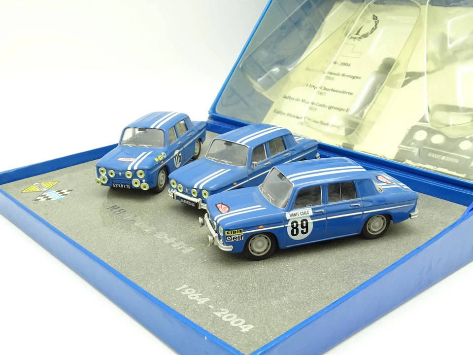 Norev 1/43 - Juego de 3 Renault 8 Gordini 1964 - 2004 Rally Monte Carlo - Corse Foto 3 de 3