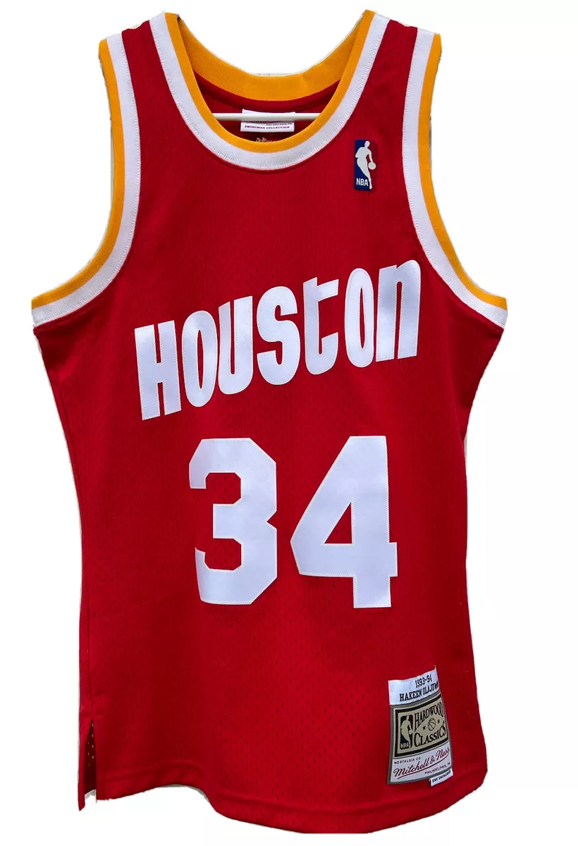 Rockets hakeem olajuwon best sale jersey