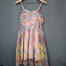 New Without Tags Shein Curve Mesh Overlay Cami Dress Plus Size 0XL