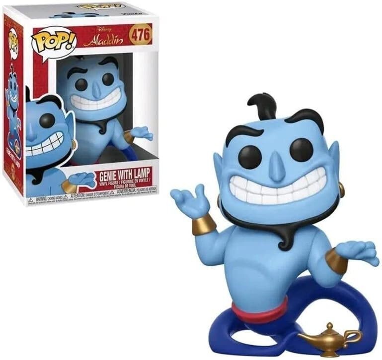 Funko Pop! Disney: Aladdin - Genie With Lamp - Nib - Imperfect Box