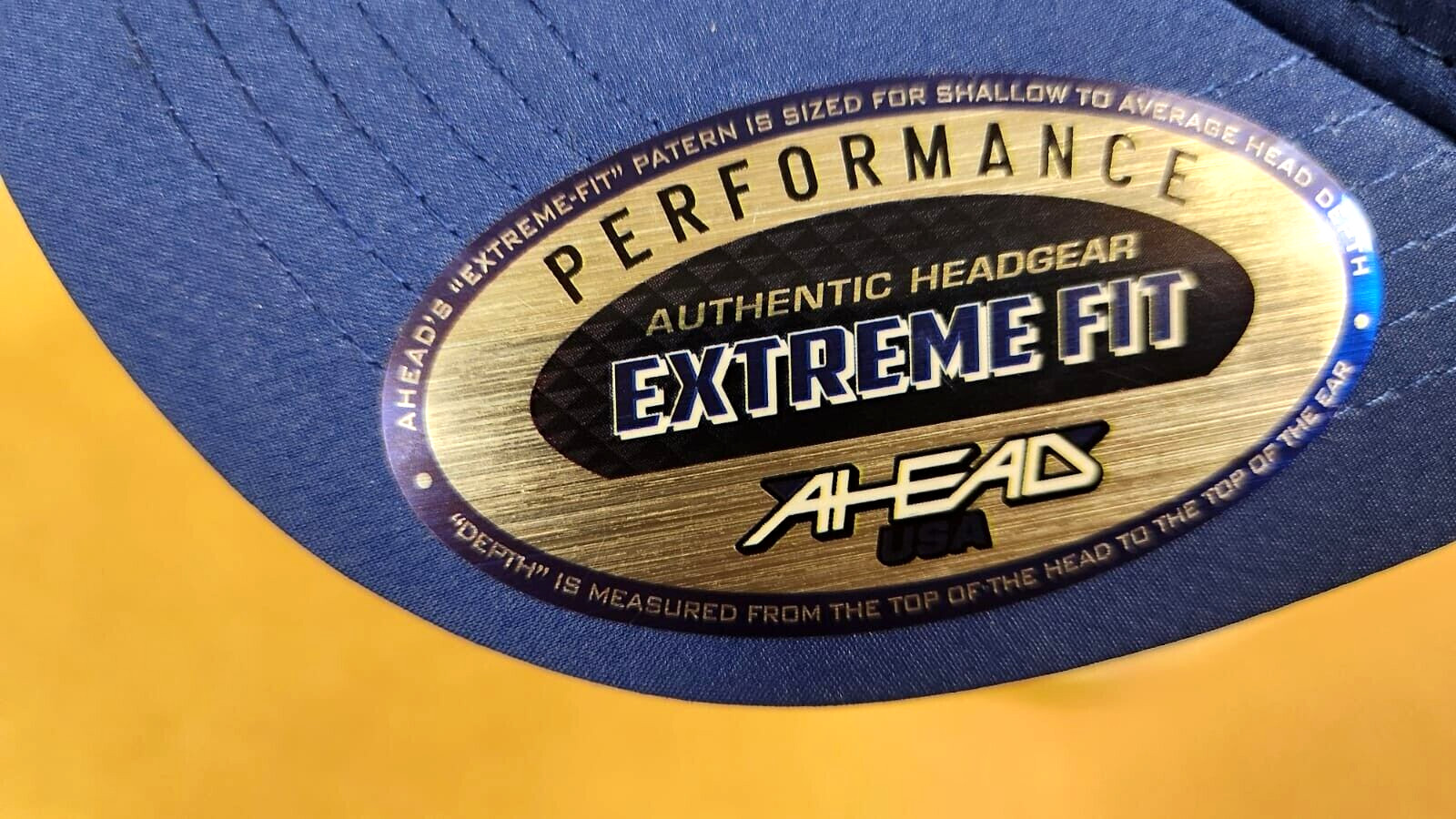 PGA Metropolitan Section Junior Tour Blue Hat/Cap Extreme Fit EY Ahead