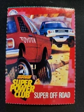 Nintendo Power Super Power Club Magazine Card #71 Super Off Road