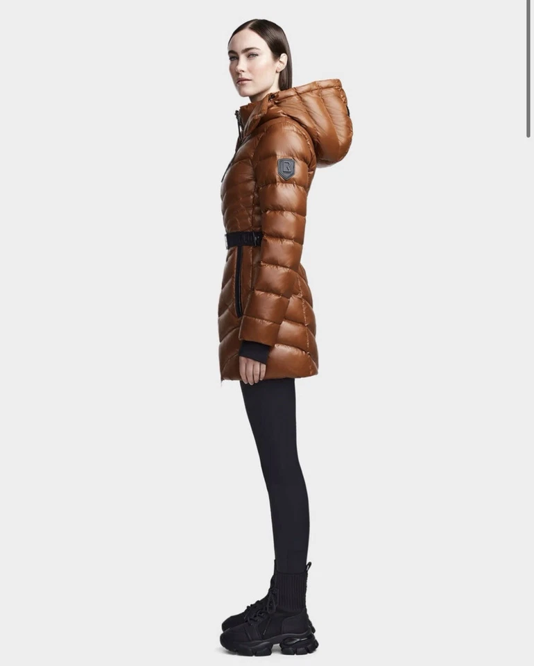 Puffer Rudsak Malaya para mujer camel oscuro  Foto 4 de 4