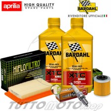 Tagliando APRILIA RS 125 Replica 4T 2020 2021 2022 / Kit Bardahl Filtri Candela