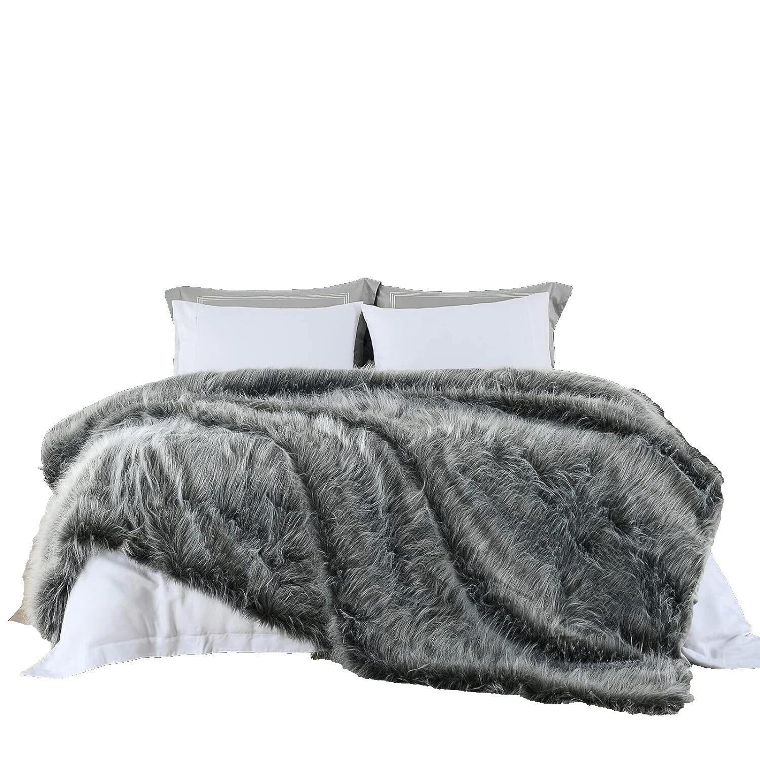 Mantas de tamaño Queen de piel sintética y Mantas