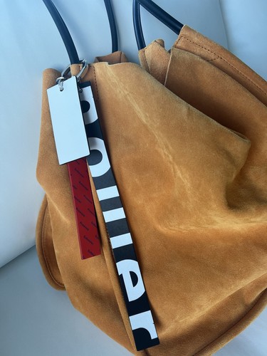 Proenza Schouler Suede Brown Tote Bag Size Large
