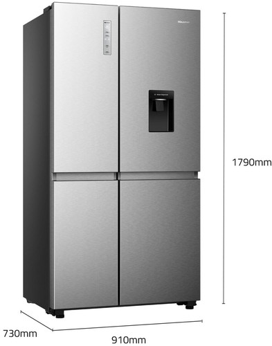 Hisense 649L Side by Side Refrigerator HRSBS649SW | Greater Sydney Only - Picture 2 of 9