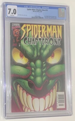 Marvel Spiderman Chapter One #10 Graded Green Goblin Cover CGC 7.0 Comic